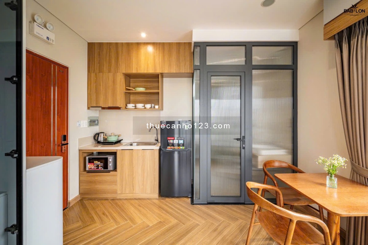 Căn hộ studio ban công cực đẹp – Full nội thất cao cấp – Nguyễn Trọng Lội, Tân Bình