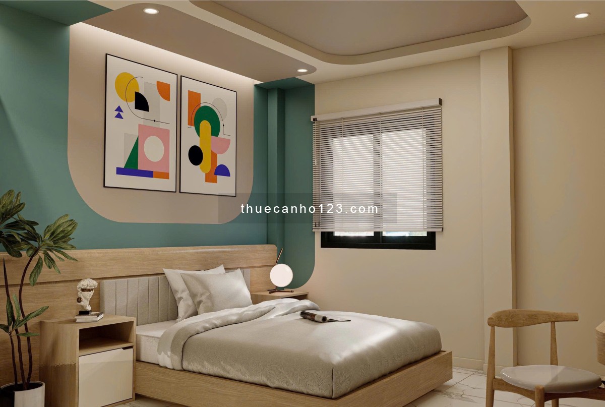 Cho thuê căn hộ Quận 1, đường Trần Hưng Đạo, gần chợ Bến Thành – Đầy đủ nội thất