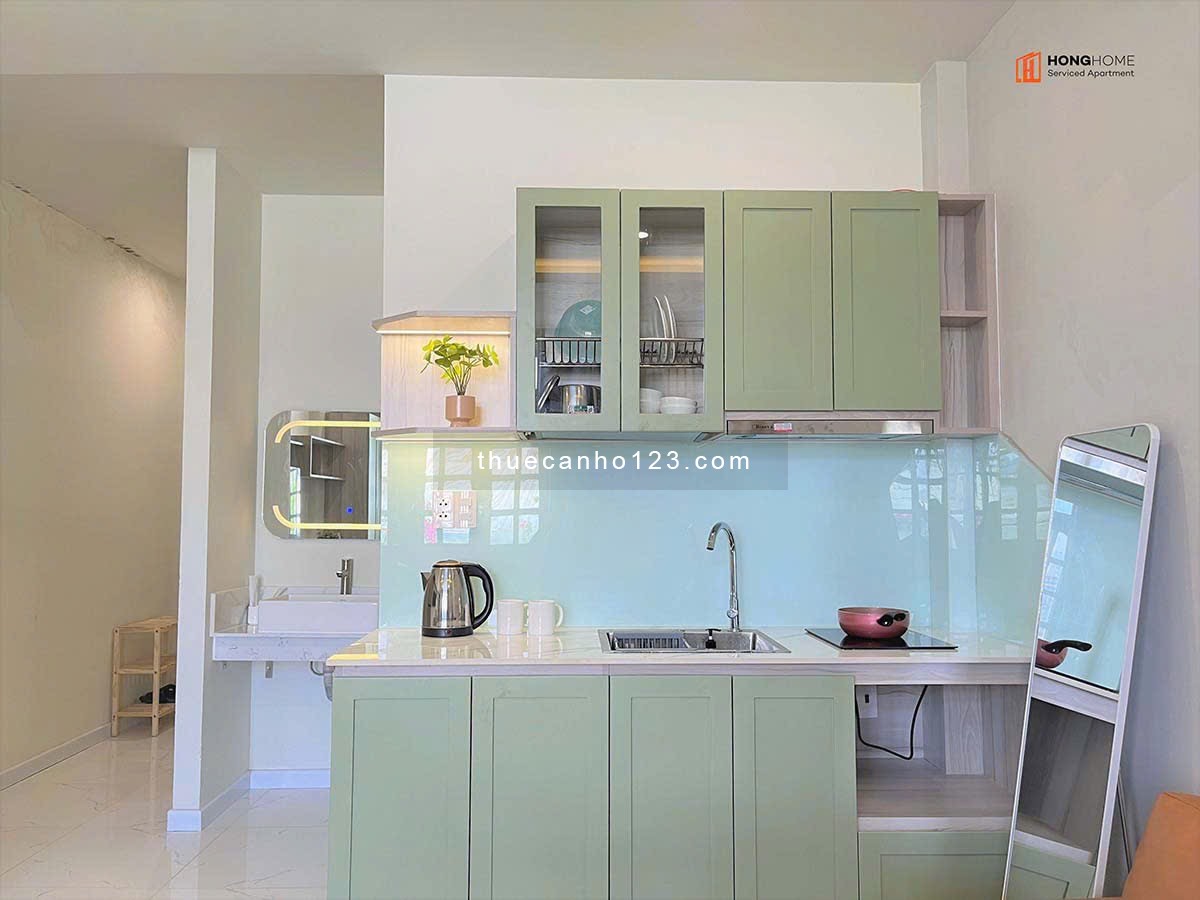 Cho thuê căn hộ Quận 1, đường Nguyễn Trãi, gần chợ Bến Thành, ngã sáu Phù Đổng – đầy đủ nội thất.