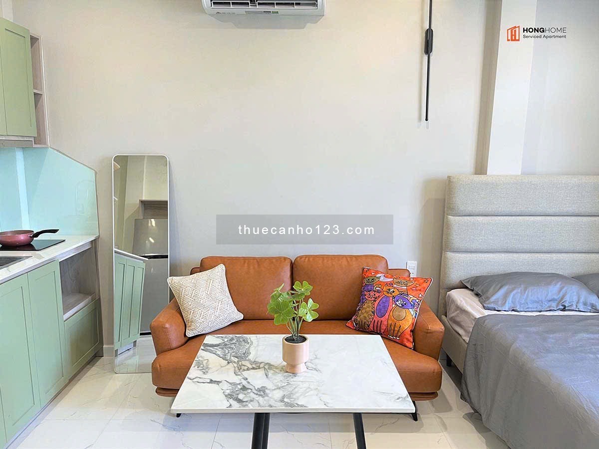 Cho thuê căn hộ Quận 1, đường Nguyễn Trãi, gần chợ Bến Thành, ngã sáu Phù Đổng – đầy đủ nội thất.