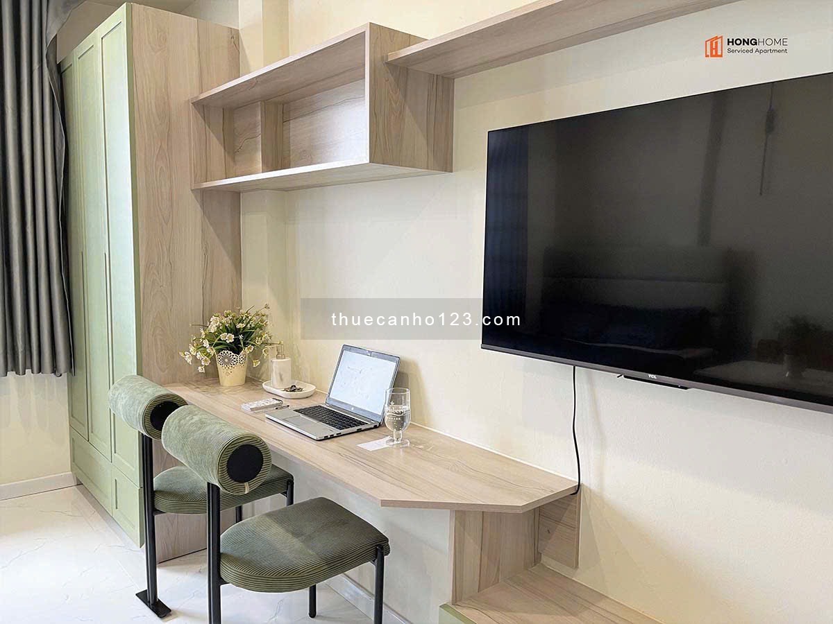 Cho thuê căn hộ Quận 1, đường Nguyễn Trãi, gần chợ Bến Thành, ngã sáu Phù Đổng – đầy đủ nội thất.