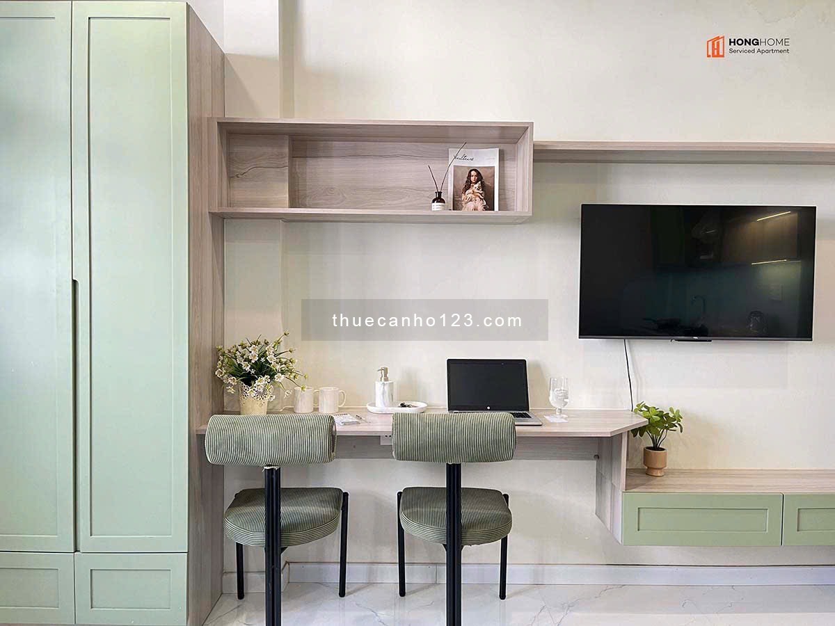 Cho thuê căn hộ Quận 1, đường Nguyễn Trãi, gần chợ Bến Thành, ngã sáu Phù Đổng – đầy đủ nội thất.