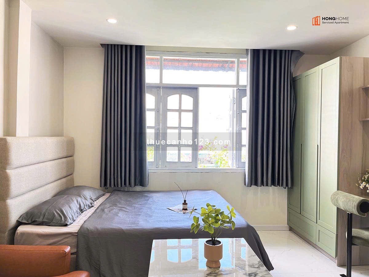 Cho thuê căn hộ Quận 1, đường Nguyễn Trãi, gần chợ Bến Thành, ngã sáu Phù Đổng – đầy đủ nội thất.