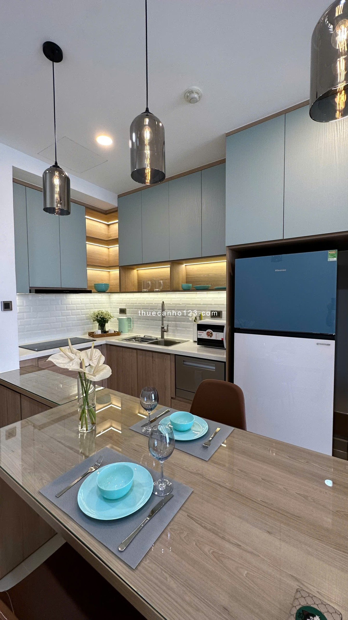 Cho Thuê Căn Hộ Sài Gòn Royal 2 Phòng ngủ giá rẻ, Quận 4