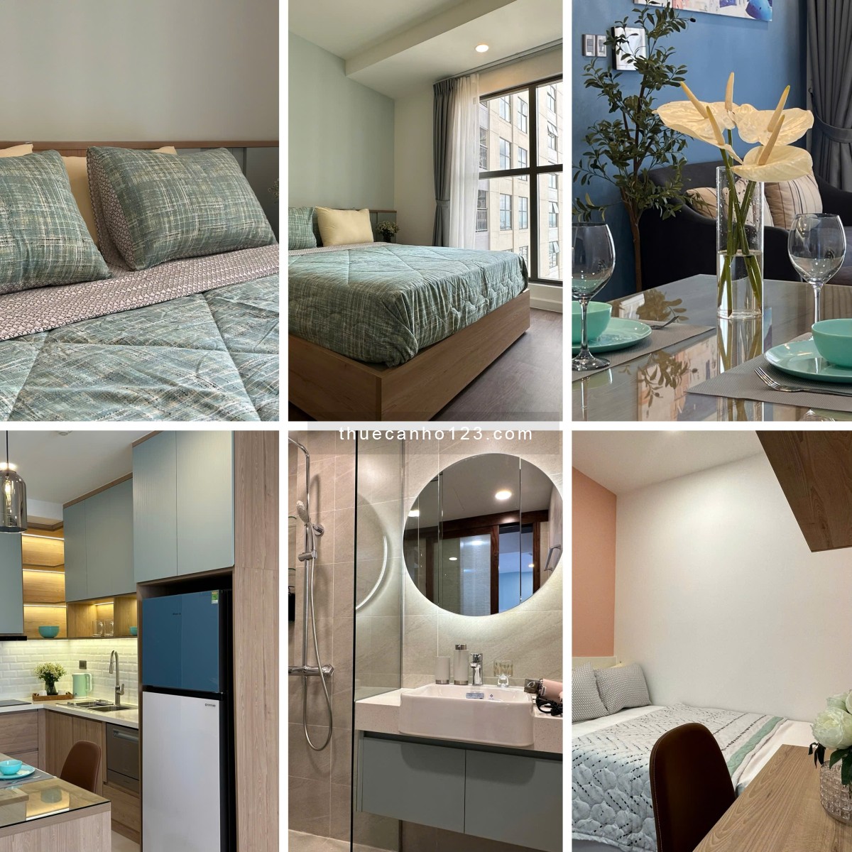 Cho Thuê Căn Hộ Sài Gòn Royal 2 Phòng ngủ giá rẻ, Quận 4