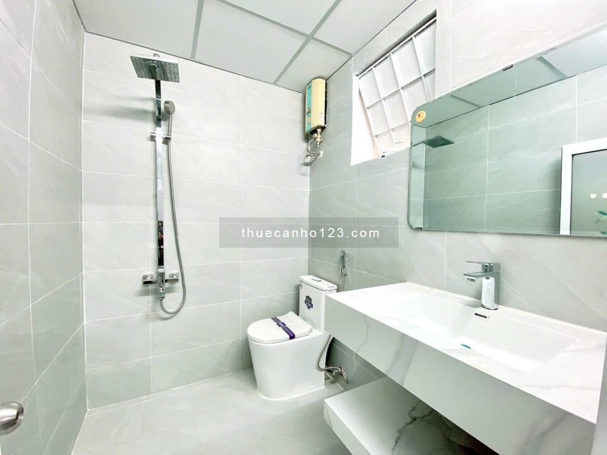 Căn hộ Bàu cát, Tân BÌnh: 2p ngủ, NTCB, ban công, 8tr