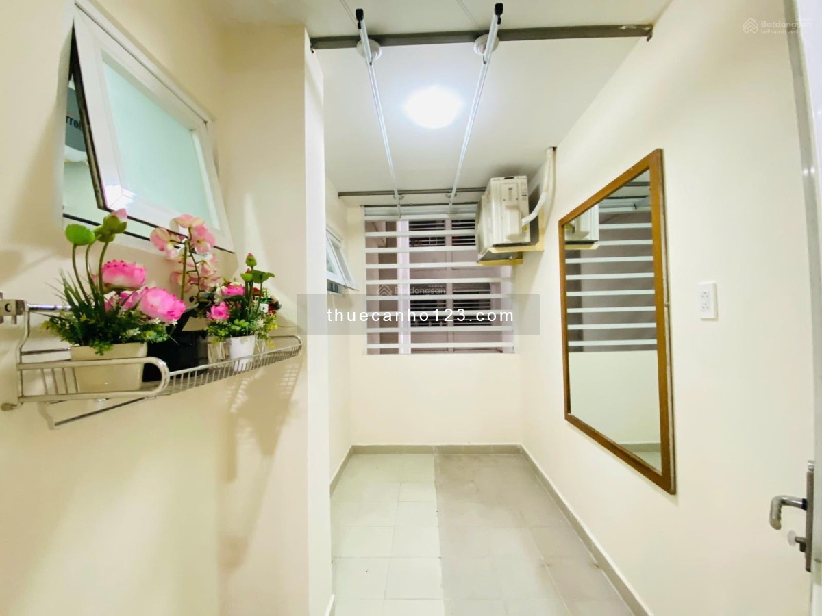 Cho thuê căn hộ Him Lam Chợ Lớn 3 phòng ngủ, 2WC, 14.5 triệu / tháng.