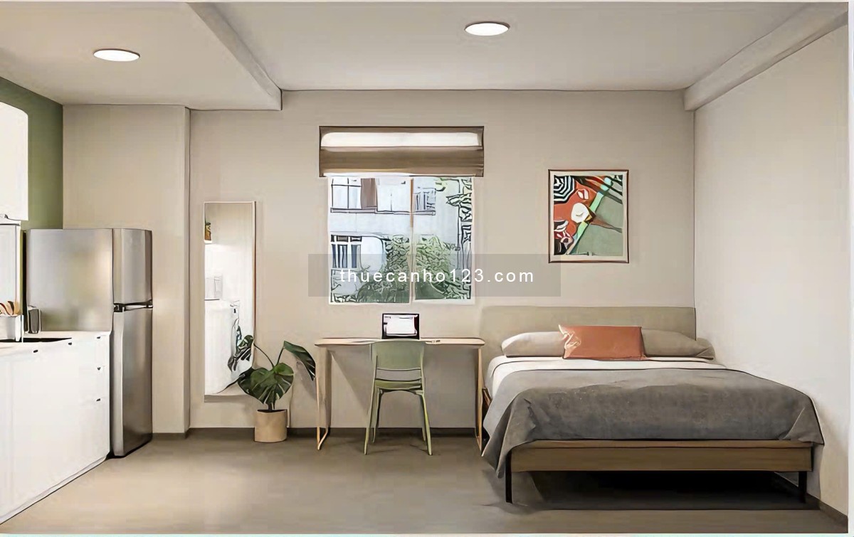 Căn hộ full nội thất 1 phòng ngủ 50m2 ngay giữa trung tâm Tân Bình