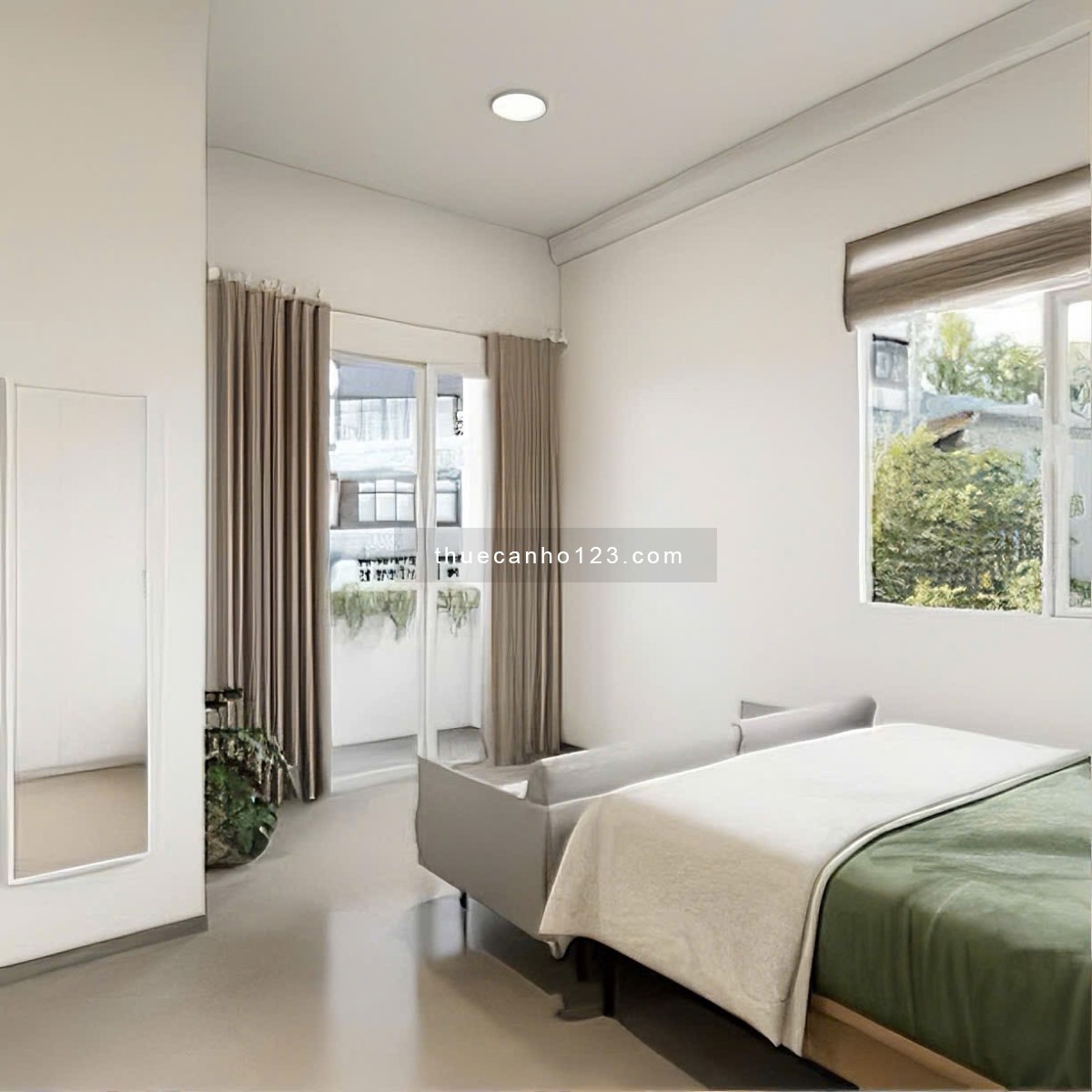 Căn hộ full nội thất 1 phòng ngủ 50m2 ngay giữa trung tâm Tân Bình