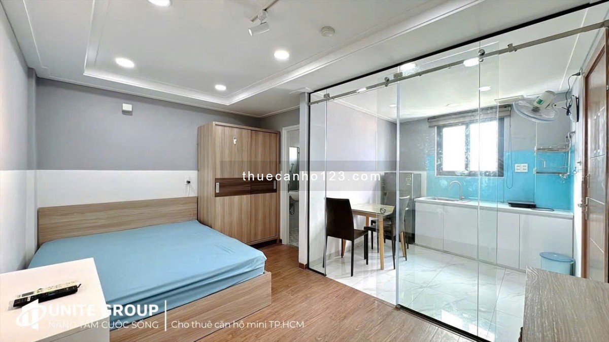 CHO THUÊ CĂN HỘ FULL NỘI THẤT QUẬN 10 gần Công Trường Dân Chủ, Lý Chính Thắng, Tô Hiến Thành