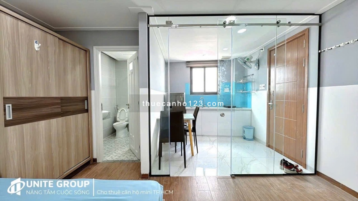 CHO THUÊ CĂN HỘ FULL NỘI THẤT QUẬN 10 gần Công Trường Dân Chủ, Lý Chính Thắng, Tô Hiến Thành