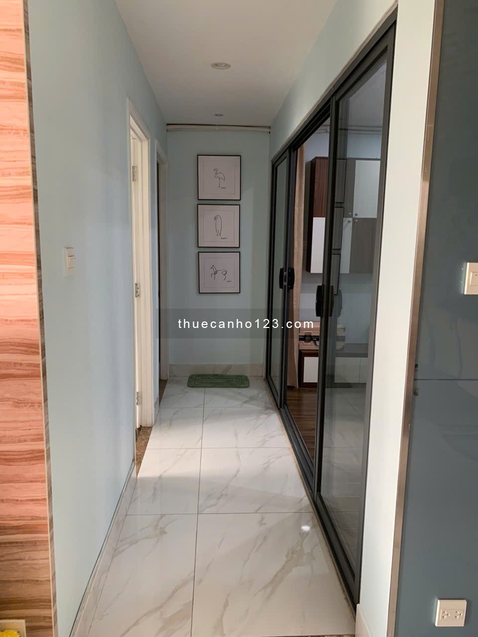 C/c Phú Đạt - P25- Bình Thanh: 93m2, 3PN, 2WC, Nội thất, 13tr/th.