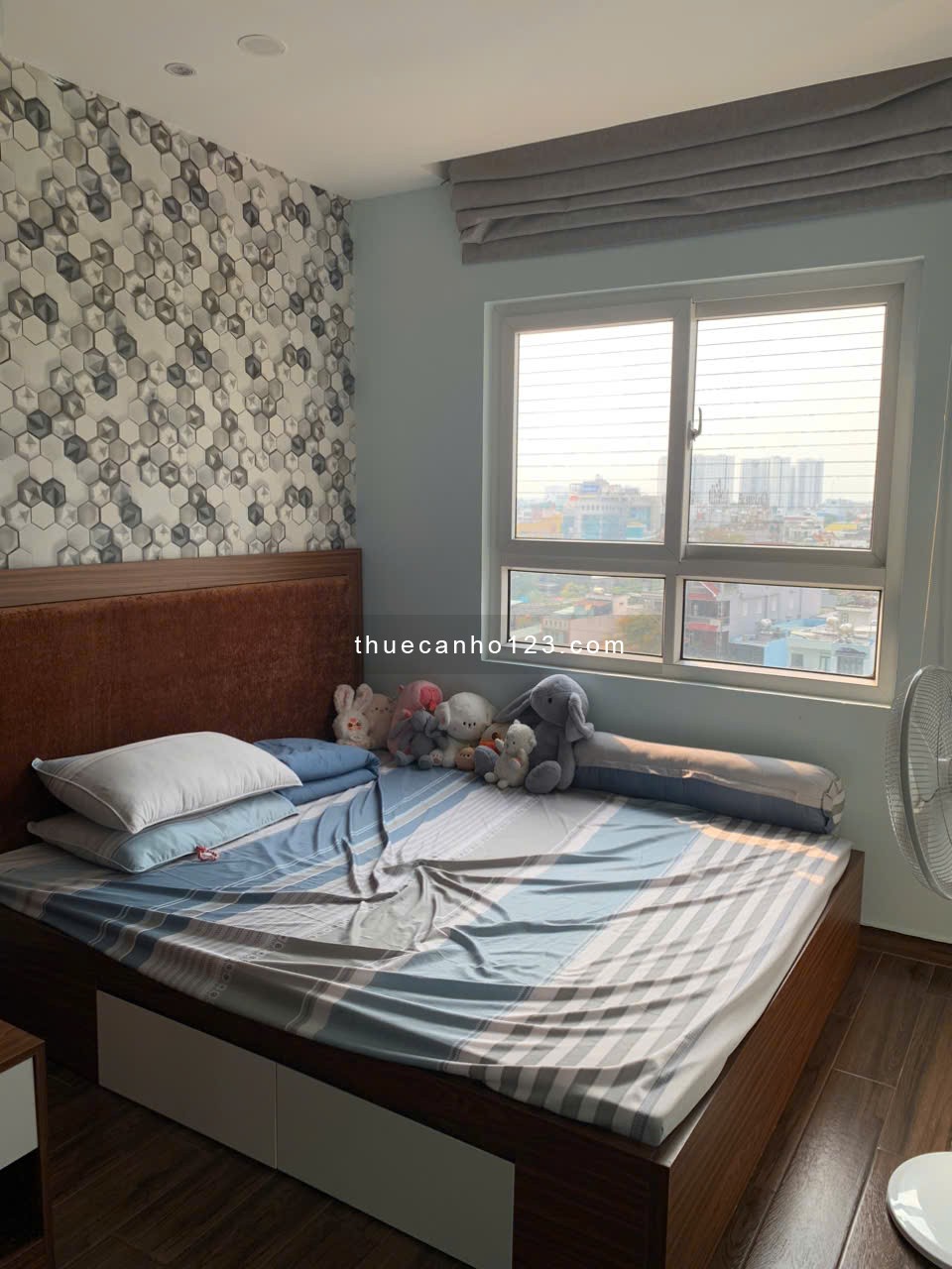 C/c Phú Đạt - P25- Bình Thanh: 93m2, 3PN, 2WC, Nội thất, 13tr/th.