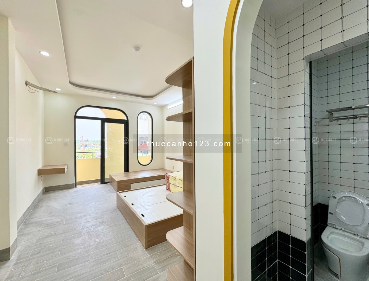 CHO THUÊ CĂN HỘ STUDIO BAN CÔNG GẦN VÒNG XOAY LĂNG CHA CẢ,CV HOÀNG VĂN THỤ, HỌC VIỆN HÀNG KHÔNG TB