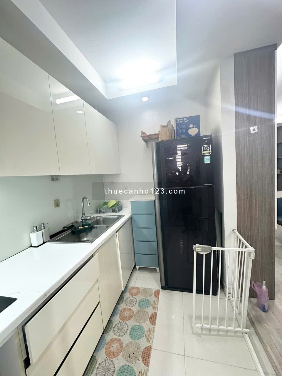 Căn hộ 2p ngủ, full NT, giá 10,3 tr/th, C/c Ruby, p15, Tân Bình
