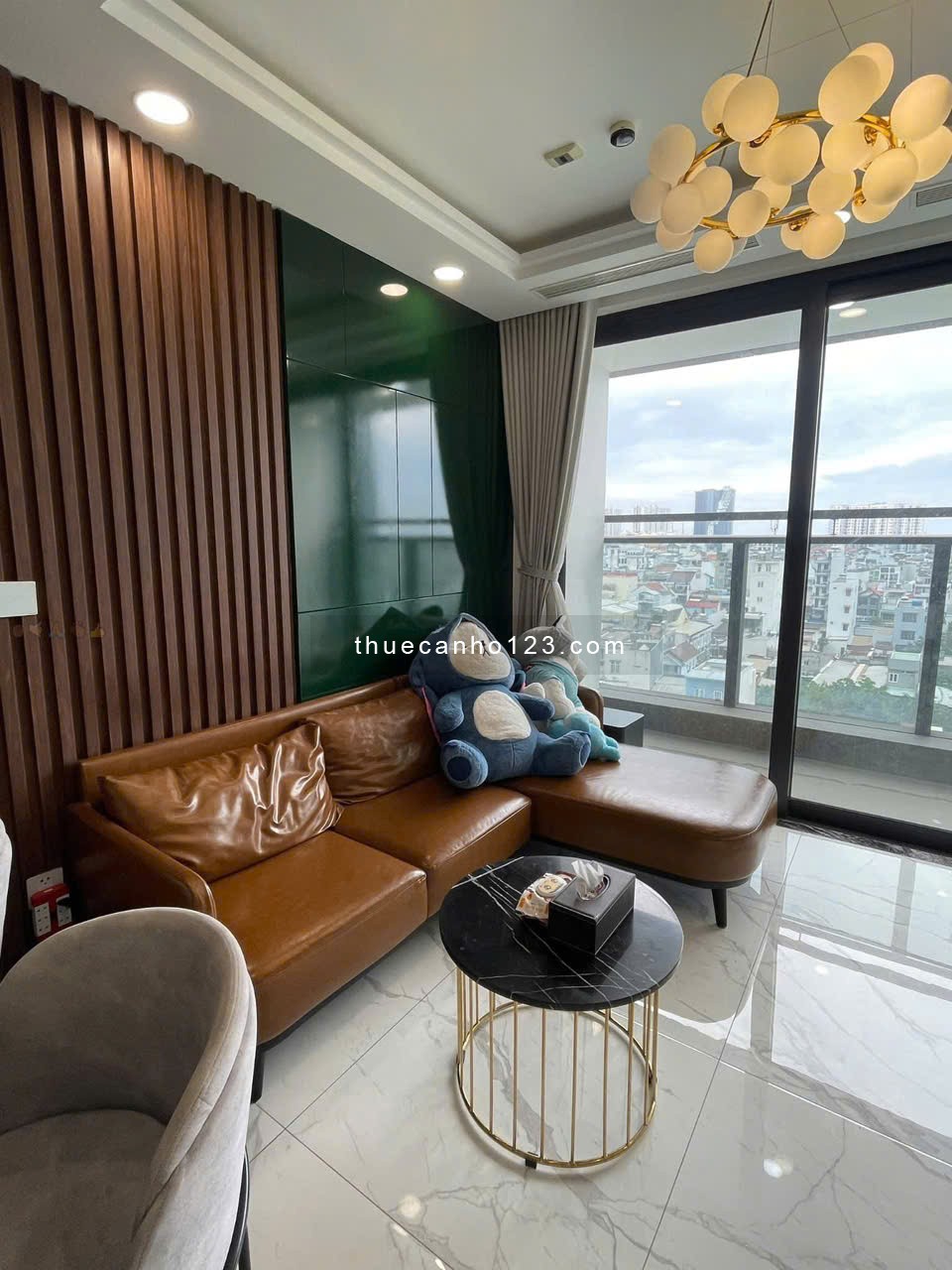 CHung cư Satra, Phan Đăng Lưu, PN: 115m2, 3p ngủ, NTCC, 22triệu/tháng