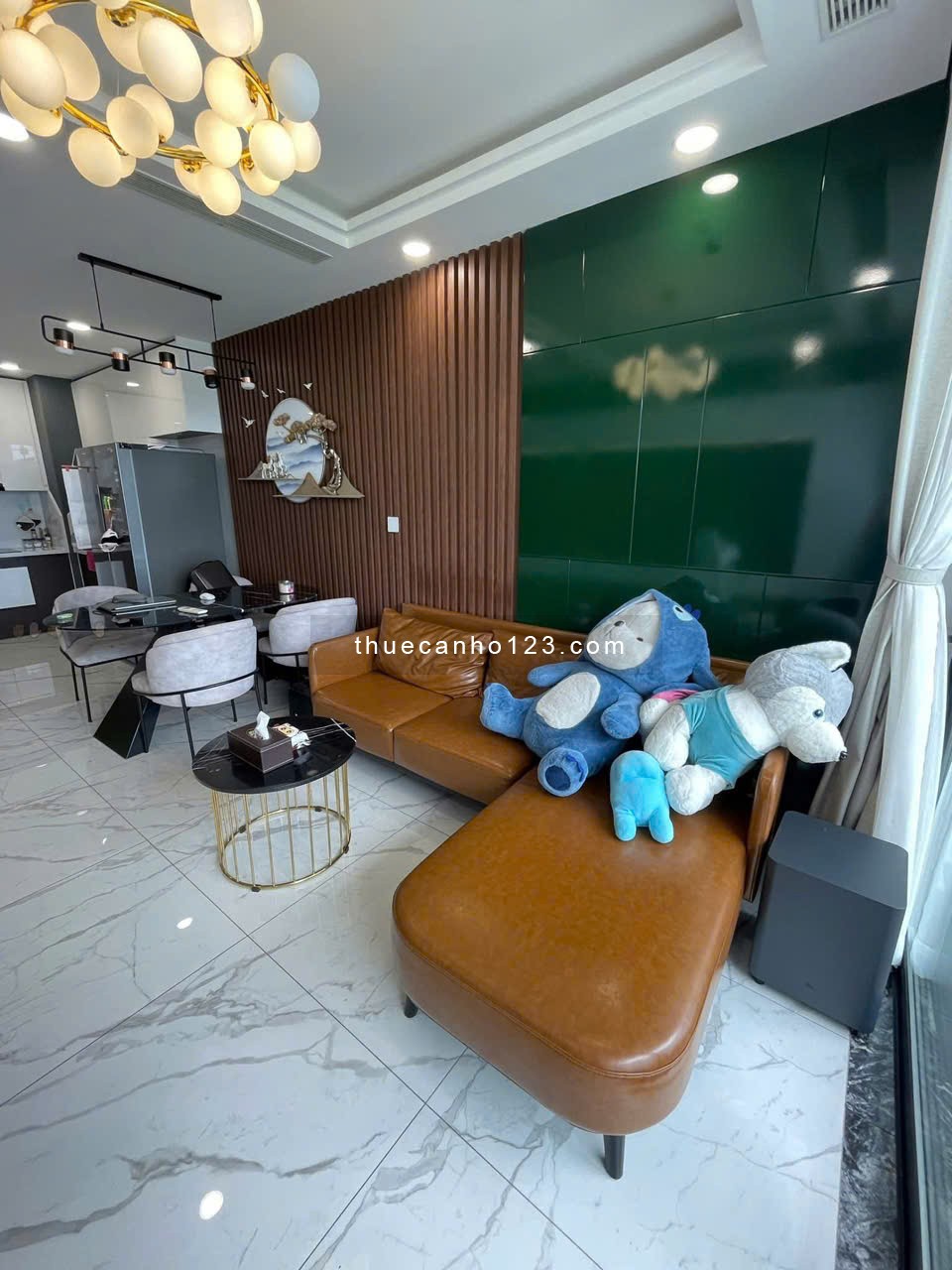 CHung cư Satra, Phan Đăng Lưu, PN: 115m2, 3p ngủ, NTCC, 22triệu/tháng