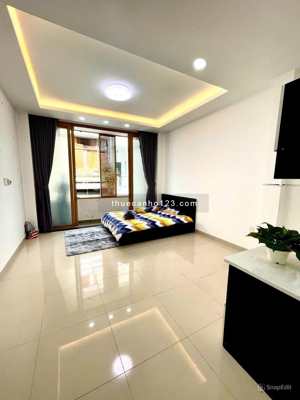 Studio: Lê Văn Sỹ, P12, Q3 -35m2, Giảm giá ngay nếu ở liền