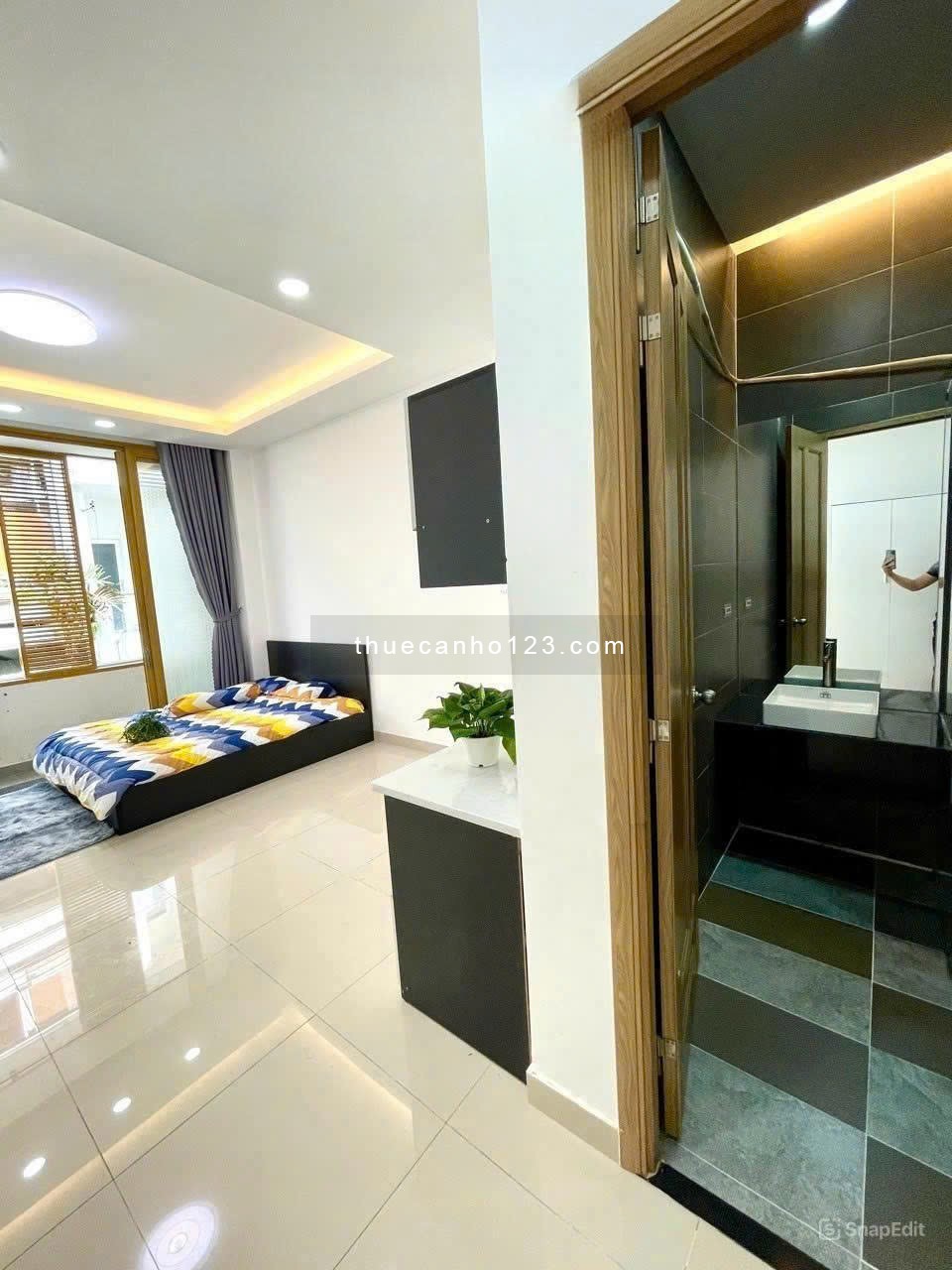 Studio: Lê Văn Sỹ, P12, Q3 -35m2, Giảm giá ngay nếu ở liền