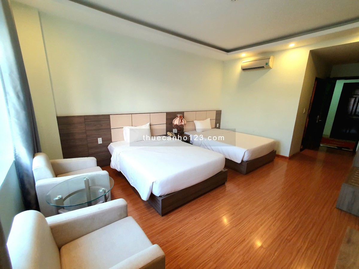 Cho thuê phòng khách sạn 4 sao sát biển, gần Trần Phú, gần chợ, quán ăn giá cực rẻ tại Nha Trang