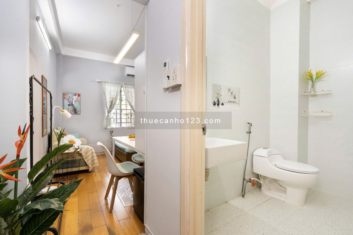 CHO THUÊ CĂN HỘ TÔNG SÁNG ĐƯỜNG ĐIỆN BIÊN PHỦ, QUẬN 1, GẦN CÔNG VIÊN LÊ VĂN TÁM, ĐH KINH TẾ TP.HCM