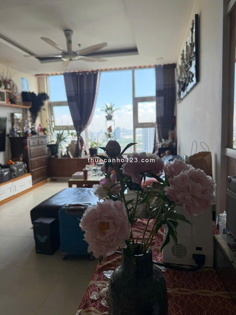 Chung cư Screc, 974A Trường Sa, Q3: 90m2, 2p ngủ, 2wc, full NT, 12tr5/th