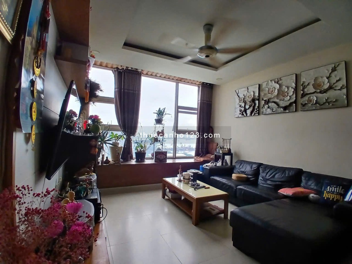 Chung cư Screc, 974A Trường Sa, Q3: 90m2, 2p ngủ, 2wc, full NT, 12tr5/th