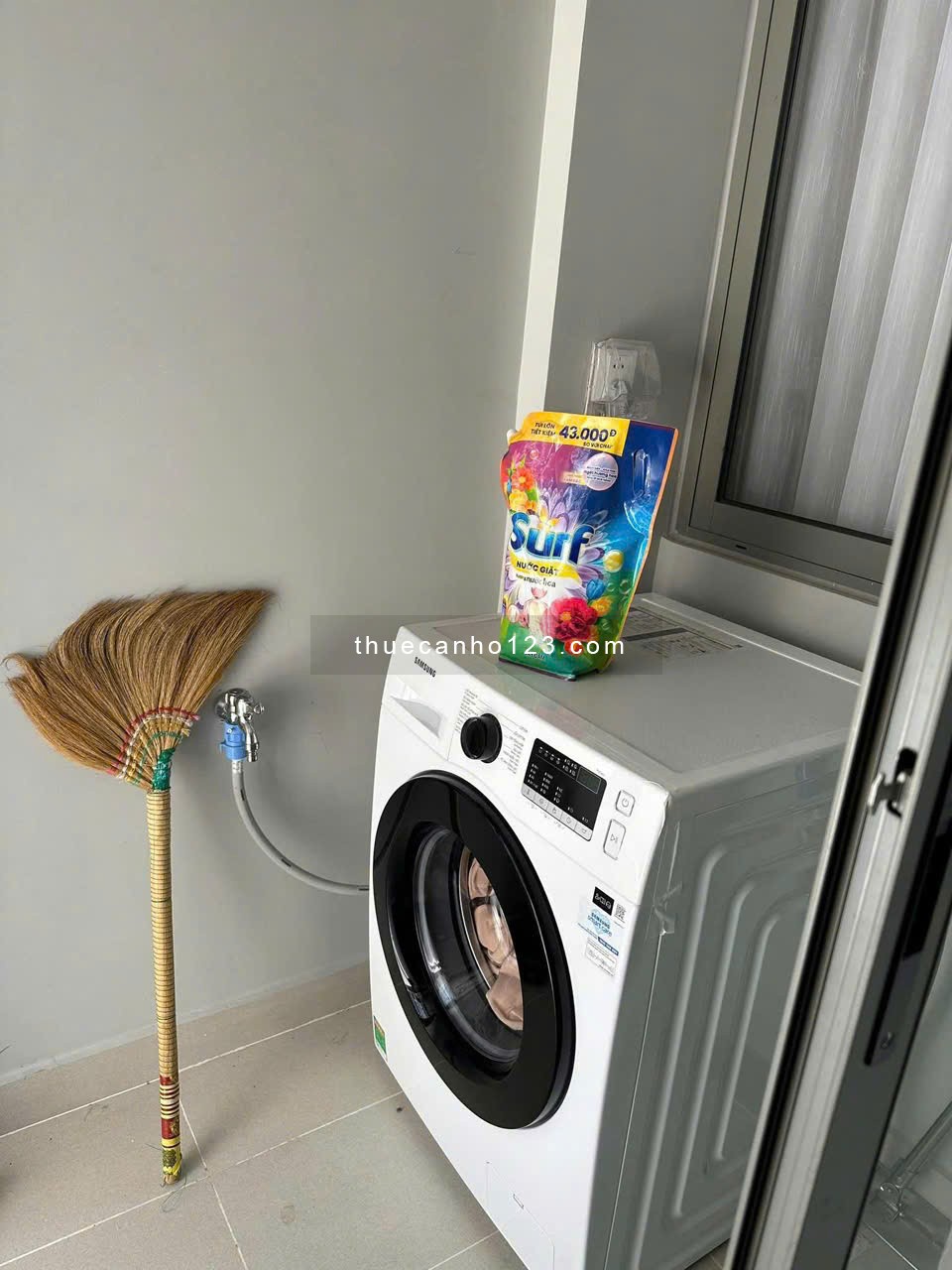 Chung cư Screc, 974A Trường Sa, Q3: 90m2, 2p ngủ, 2wc, full NT, 12tr5/th