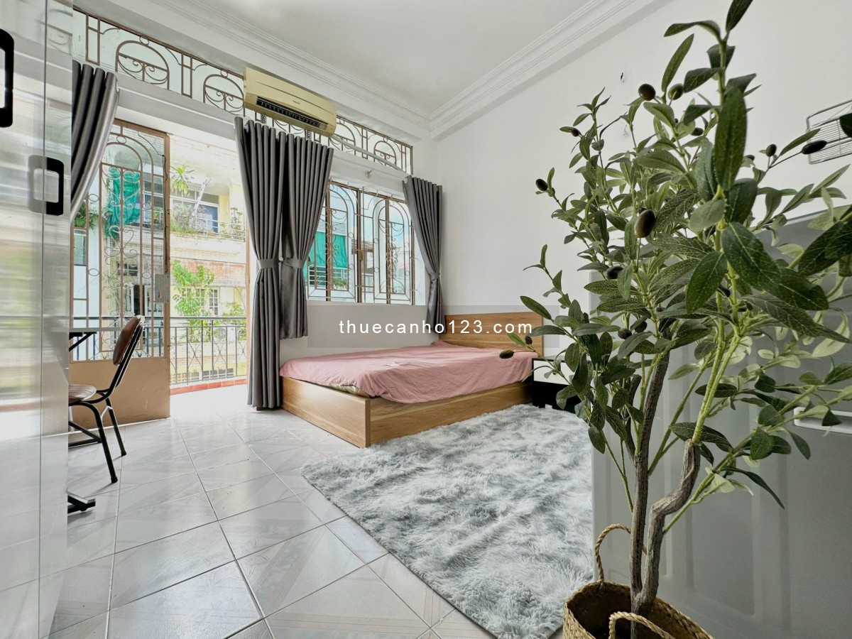 Studio ban công lớn, full nội thất xịn xò 6tr3 thôi mà như resort mini giữa Bình Thạnh 