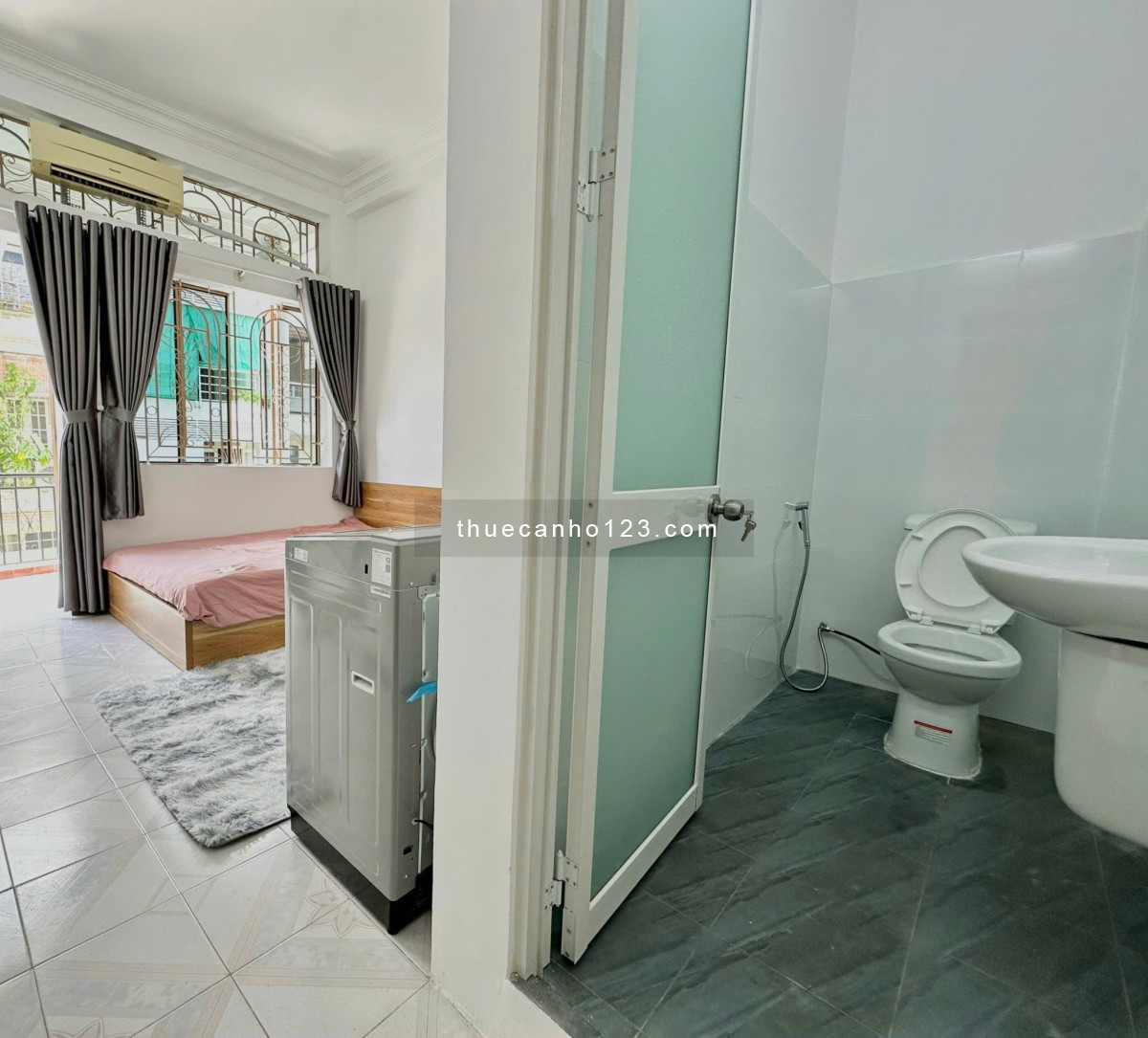 Studio ban công lớn, full nội thất xịn xò 6tr3 thôi mà như resort mini giữa Bình Thạnh 