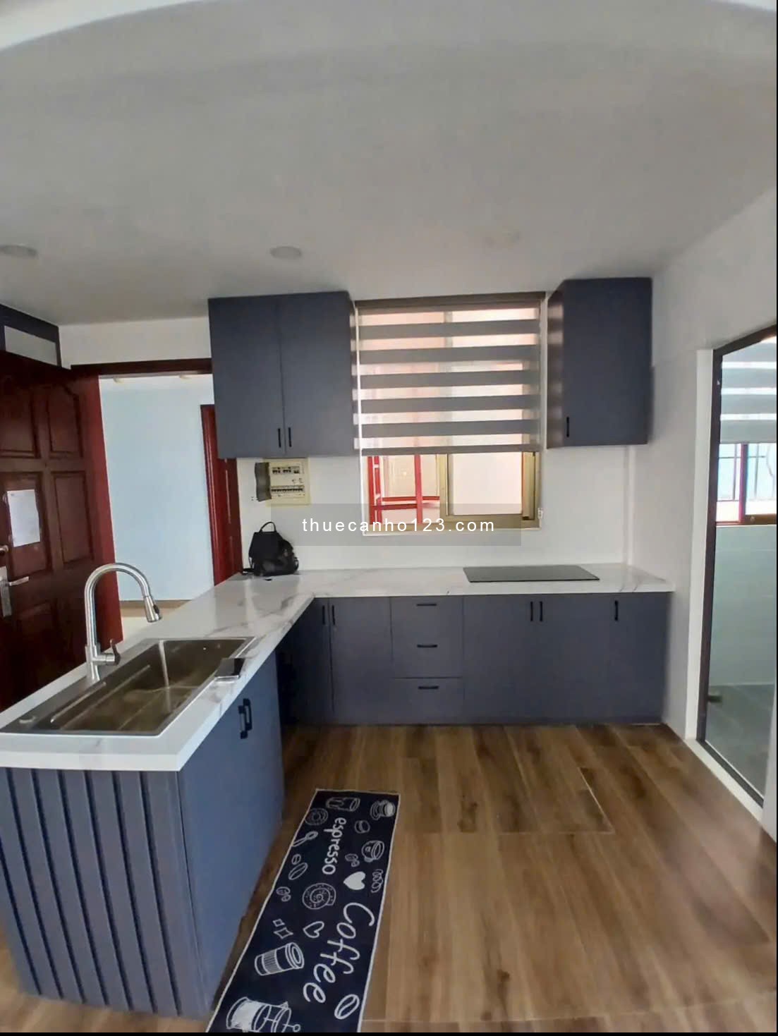 83m2, 2PN, 2WC, Căn góc, Nội thất, 13tr/th, Chung cư Screc, Trường Sa, Q3