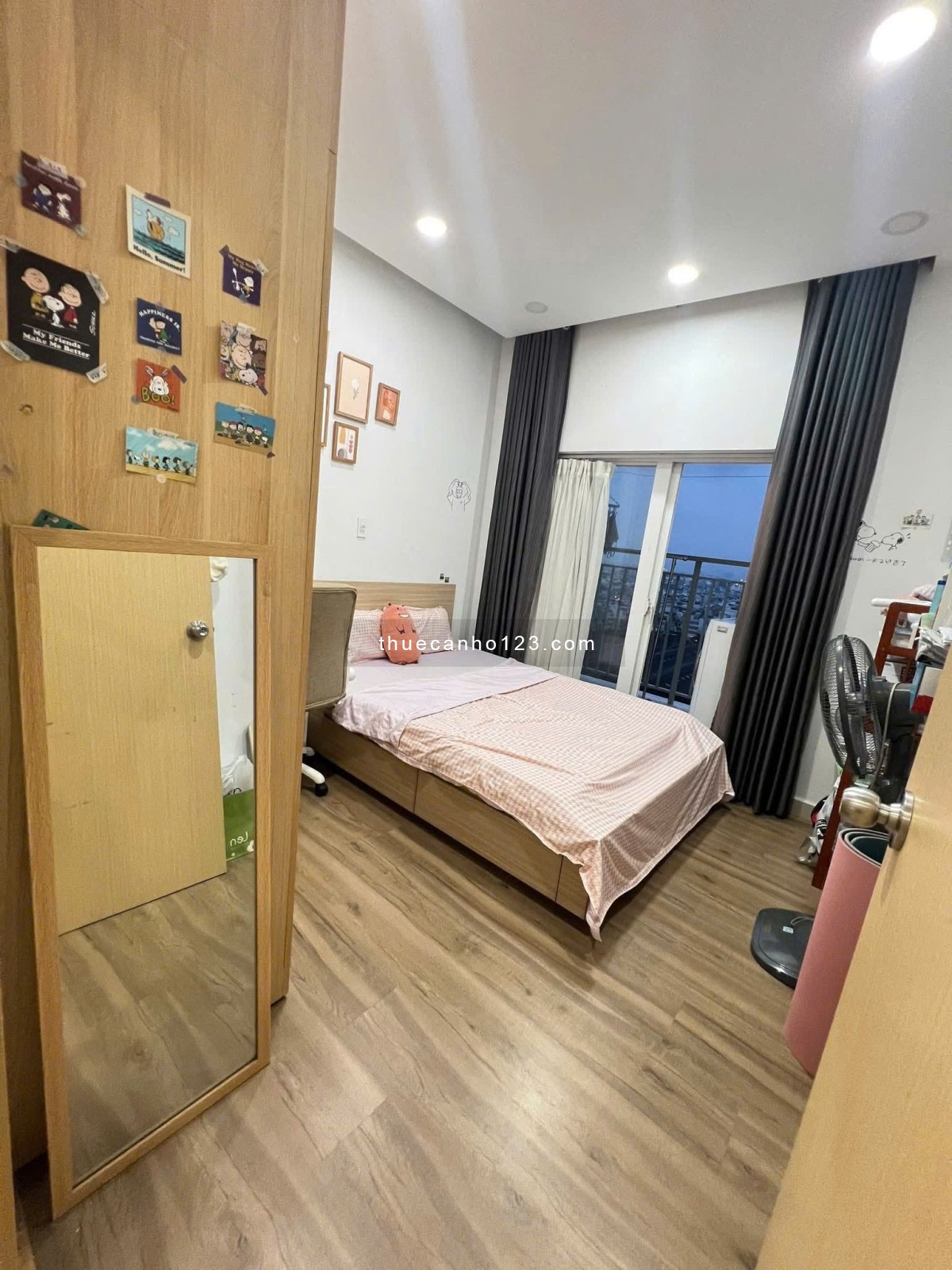 13tr/tháng, Nội thất, 90m2, 2PN. 2WC, C/c Screc, TRường Sa. Q3.