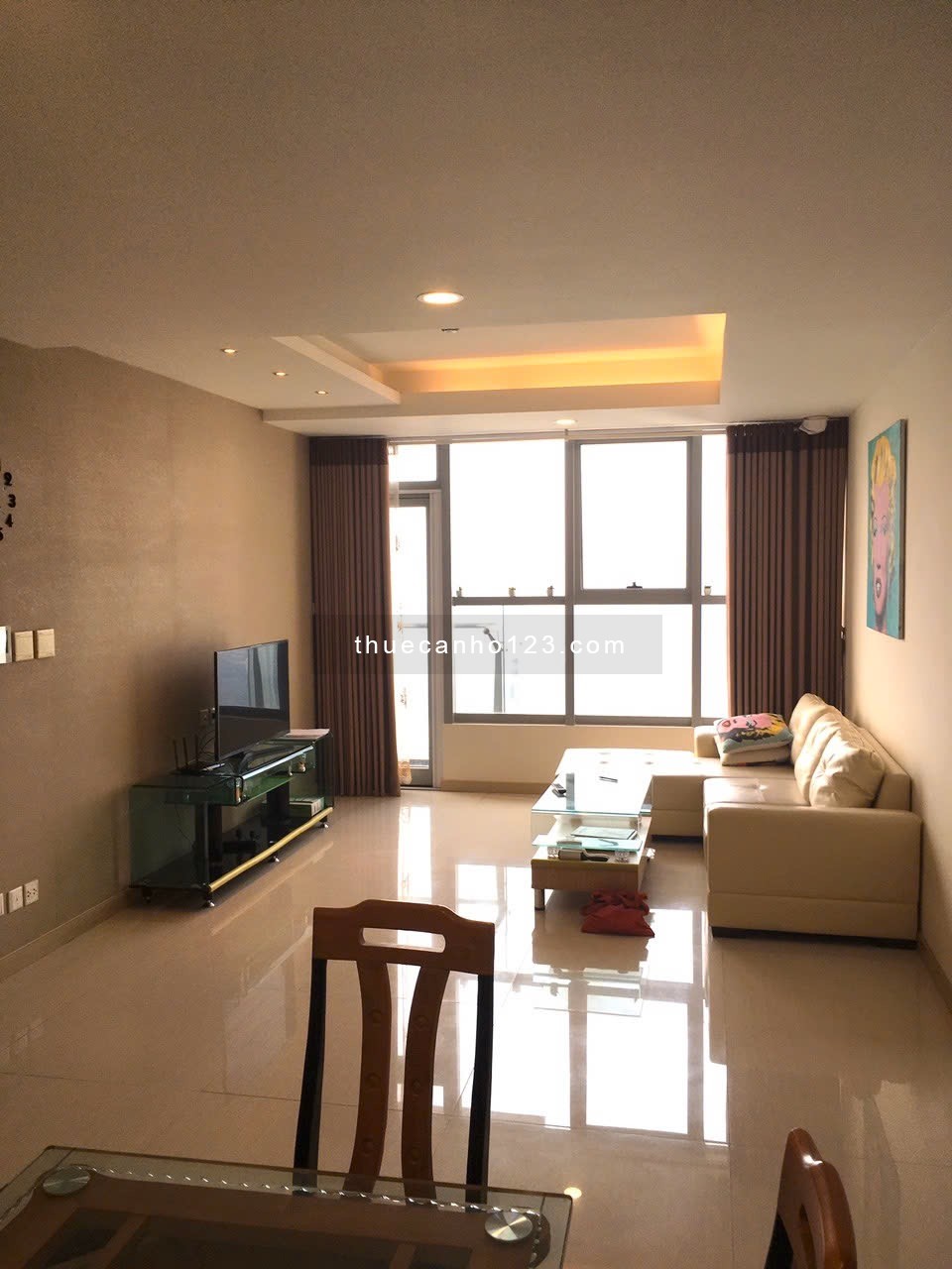 Cho thuê căn hộ chung cư cao cấp Toà The Number One- Đại Lộ Thăng Long