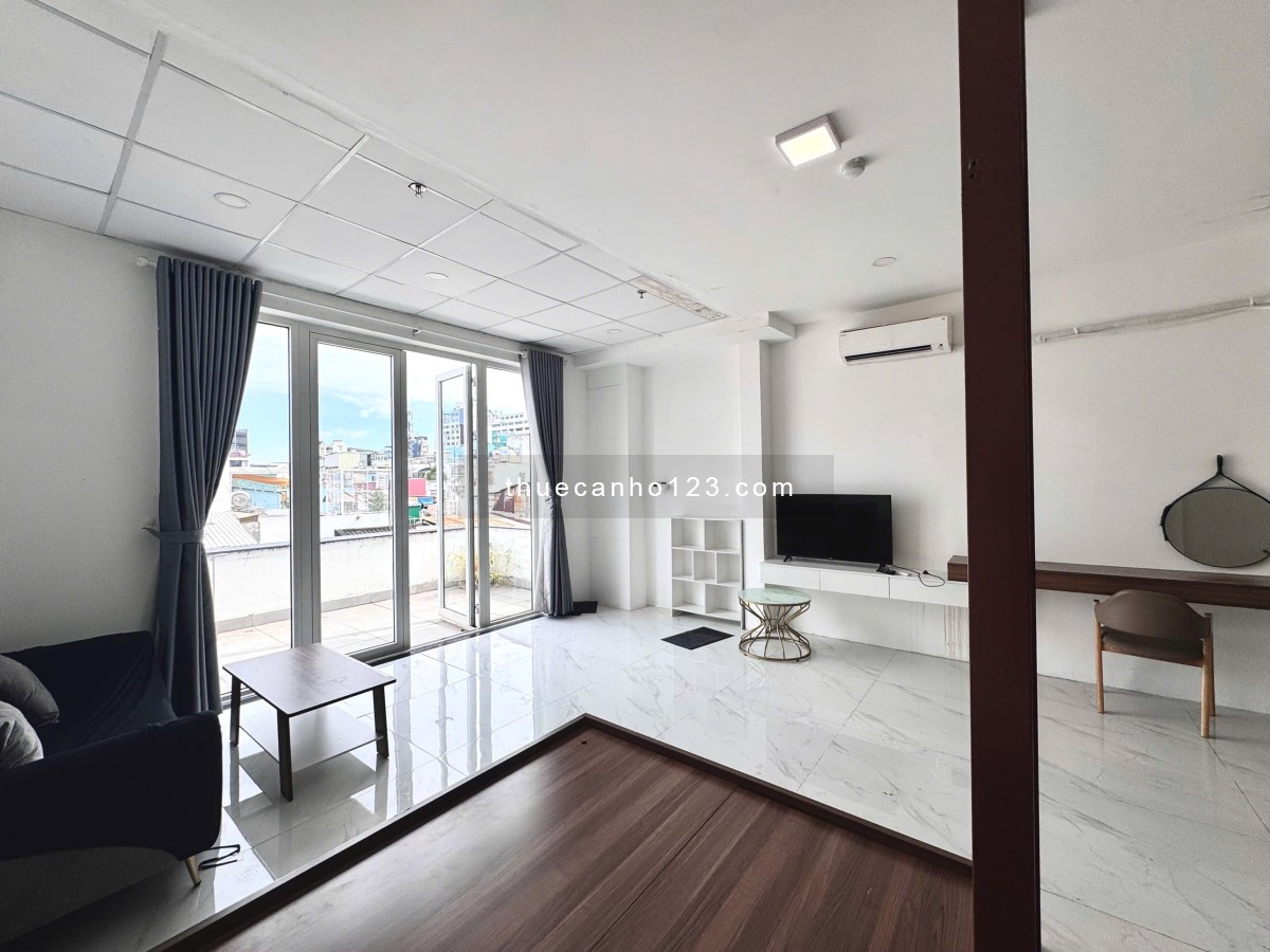 Cho thuê căn hộ – Đề Thám, Quận 1 – Ban công rộng – Gần phố đi bộ Bùi Viện, chợ Bến Thành Nguyễn Huệ