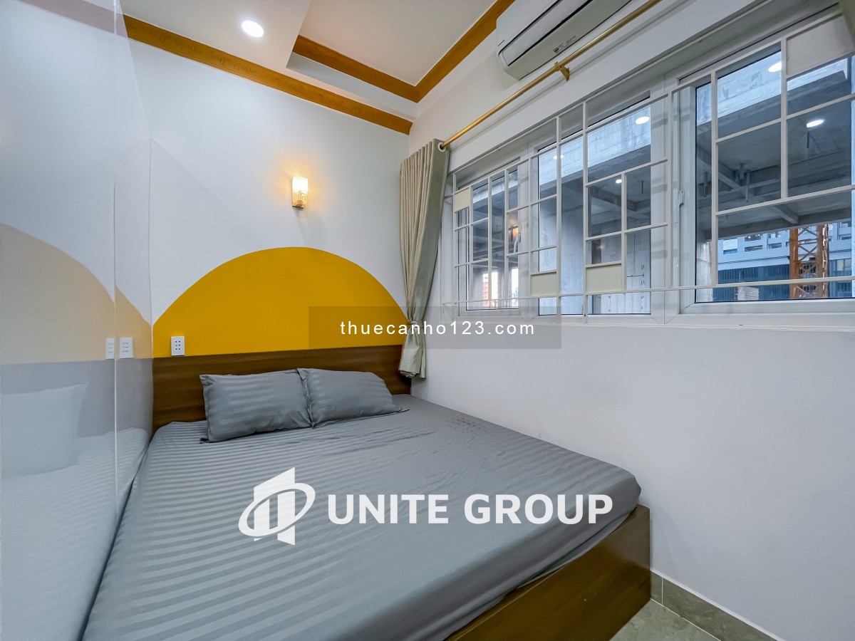 Cho thuê căn hộ 1PN vách ngăn full nội thất Q4 gần cầu Calmette, chợ Xóm Chiếu, ĐH Luật, kế Quận 1