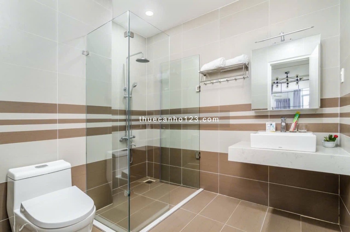 Cho thuê căn hộ 1PN – 1PK, view thoáng, full nội thất cao cấp, vào ở liền! Khu sân bay – K300 – Etow