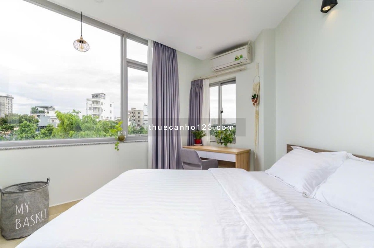 Cho thuê căn hộ 1PN – 1PK, view thoáng, full nội thất cao cấp, vào ở liền! Khu sân bay – K300 – Etow