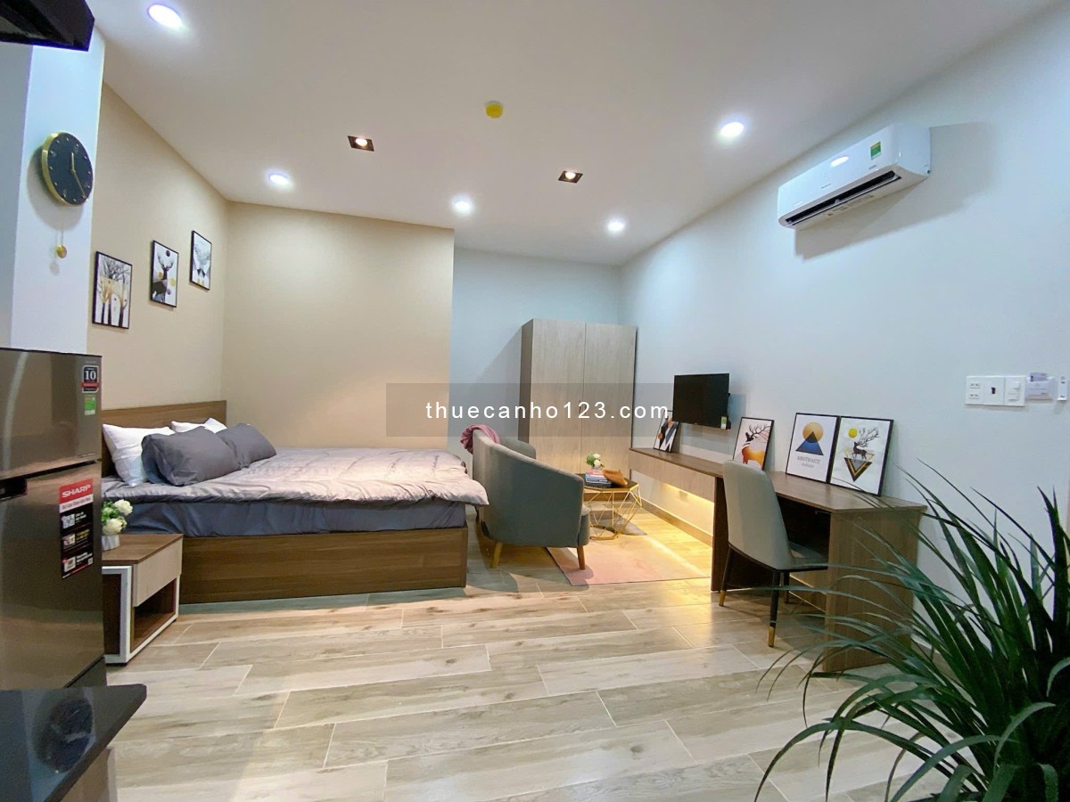 Cho thuê căn hộ 35m² – Nguyễn Gia Trí (D2), Bình Thạnh – Gần ĐH GTVT & HUTECH.