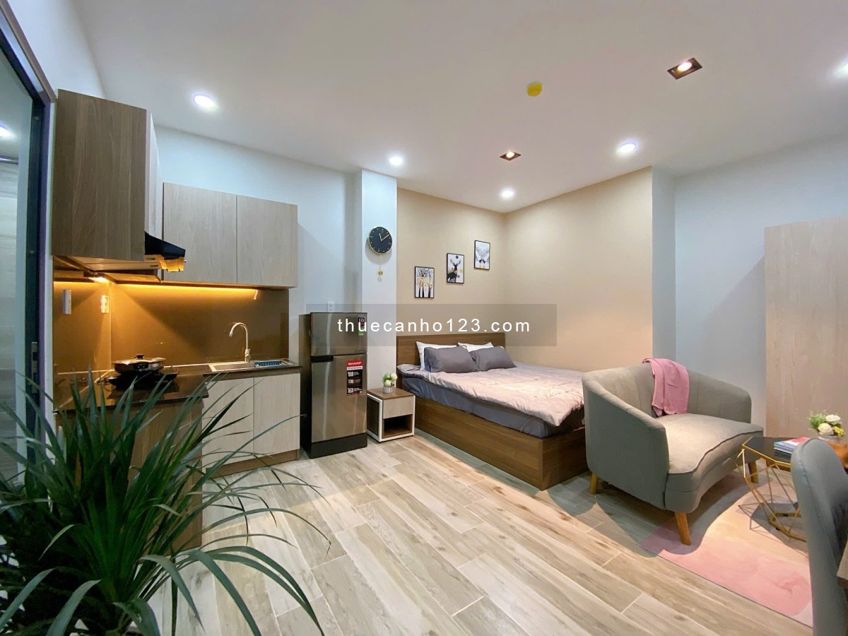 Cho thuê căn hộ 35m² – Nguyễn Gia Trí (D2), Bình Thạnh – Gần ĐH GTVT & HUTECH.