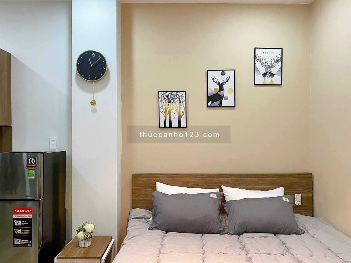 Cho thuê căn hộ 35m² – Nguyễn Gia Trí (D2), Bình Thạnh – Gần ĐH GTVT & HUTECH.