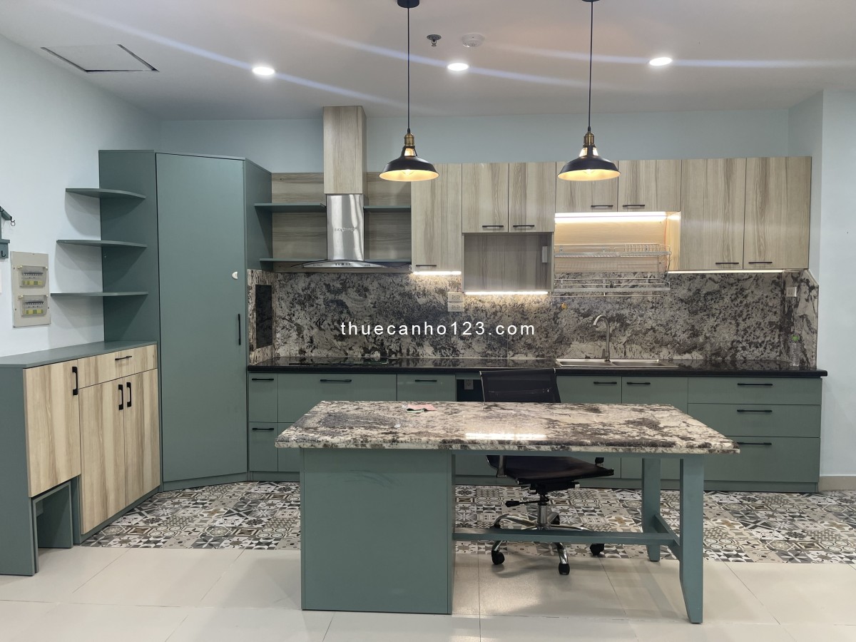 Cho thuê CH Petroland Q.2 (100m,2pn giá 15tr/th) Phí quản lý thấp, Nộị thất sang trọng xịn xò