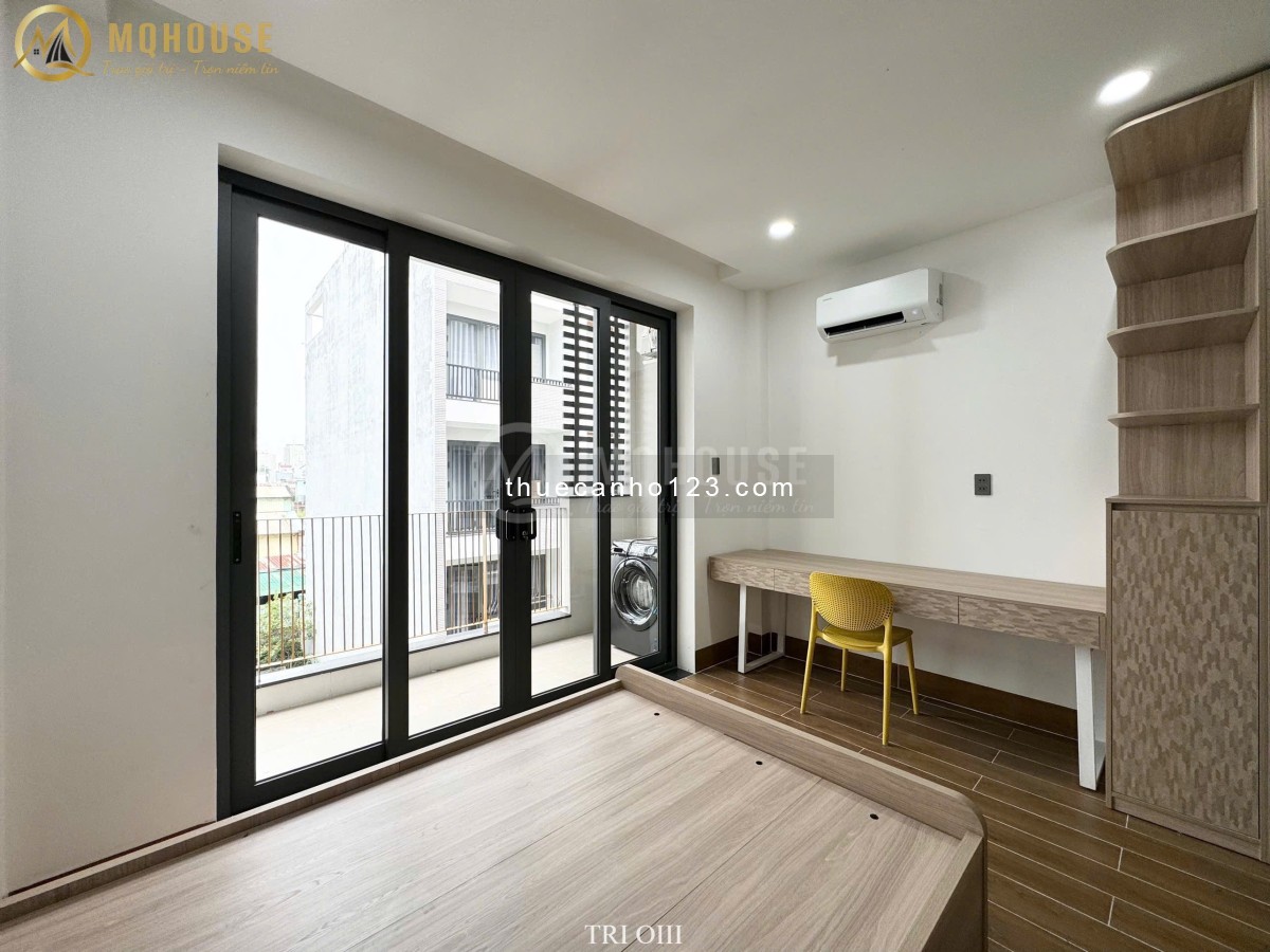 Khai trương căn hộ mới 1Pn ban công, view thoáng, full nội thất, thiết kế thông minh, gần VLU,Gò Vấp