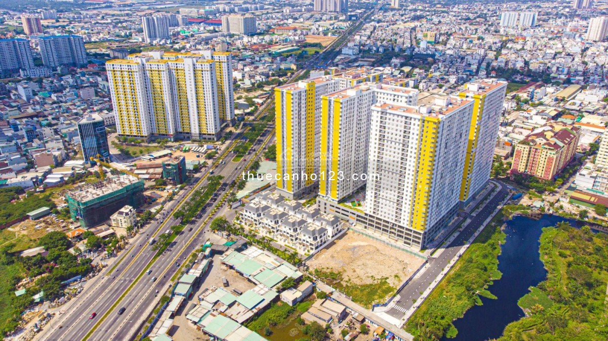 Cho thuê căn chung cư Diamond Riverside, 2 phòng ngủ