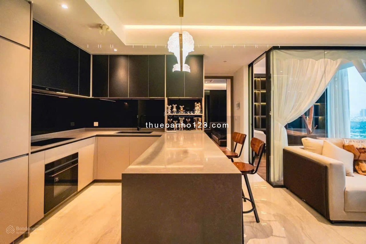 Cho thuê căn hộ 2PN, 2WC The Opera Thủ Thiêm full nội thất cao cấp.