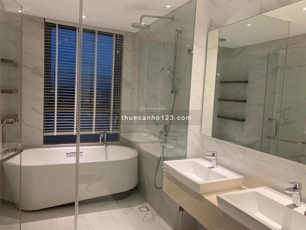 Đảo Kim Cương cho thuê căn hộ 4PN, view trực diện sông Sài Gòn – Nhà đẹp, trống sẵn.