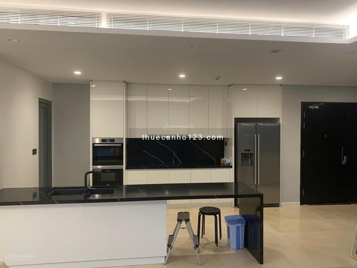 Đảo Kim Cương cho thuê căn hộ 4PN, view trực diện sông Sài Gòn – Nhà đẹp, trống sẵn.