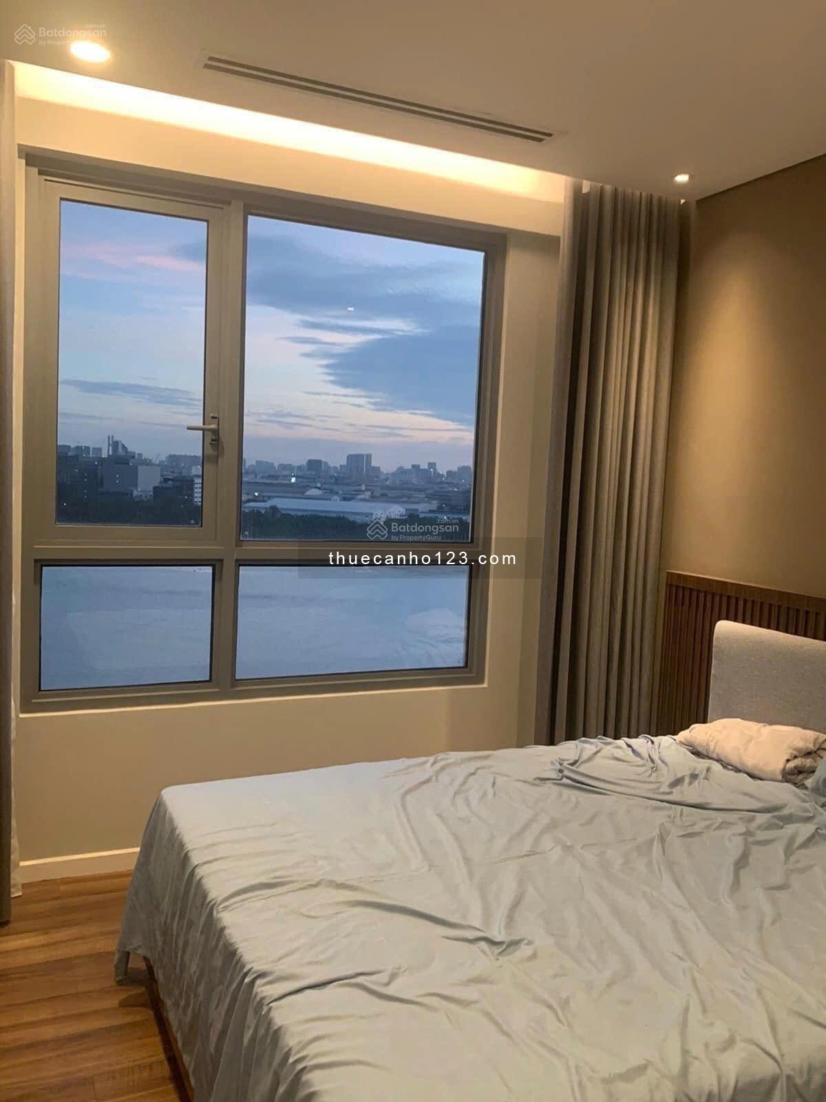 Đảo Kim Cương cho thuê căn hộ 4PN, view trực diện sông Sài Gòn – Nhà đẹp, trống sẵn.