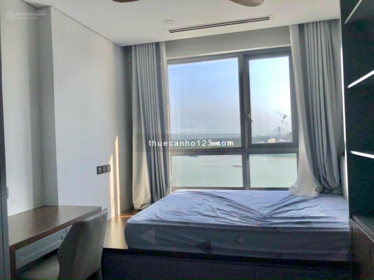 Đảo Kim Cương cho thuê căn hộ 4PN, view trực diện sông Sài Gòn – Nhà đẹp, trống sẵn.