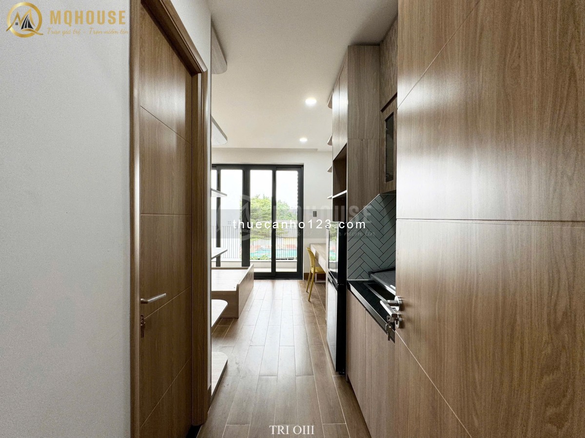 Khai trương căn hộ mới 1Pn ban công, view thoáng, full nội thất, thiết kế thông minh, gần VLU,Gò Vấp