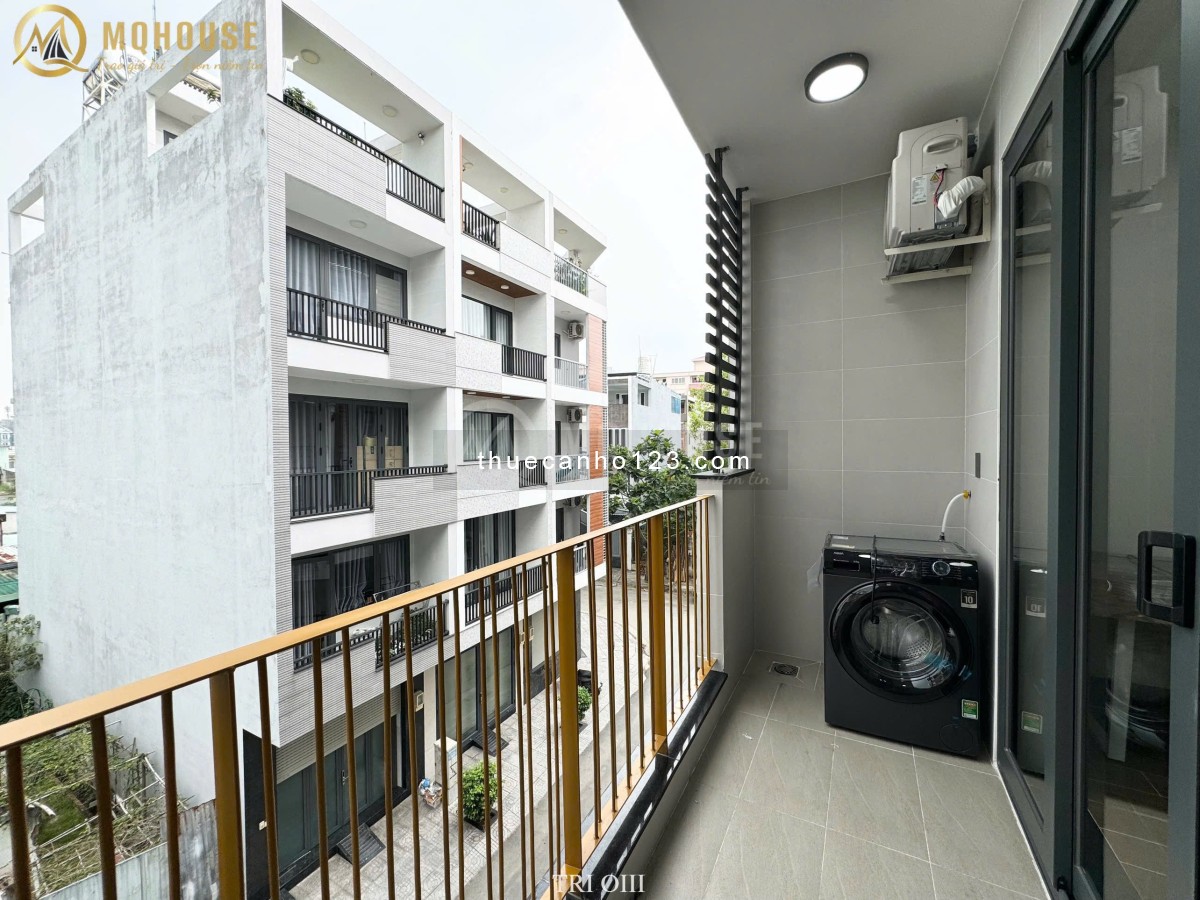 Khai trương căn hộ mới 1Pn ban công, view thoáng, full nội thất, thiết kế thông minh, gần VLU,Gò Vấp